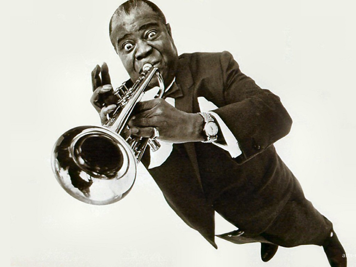 Screenshot №1 pro téma Louis Armstrong 1152x864