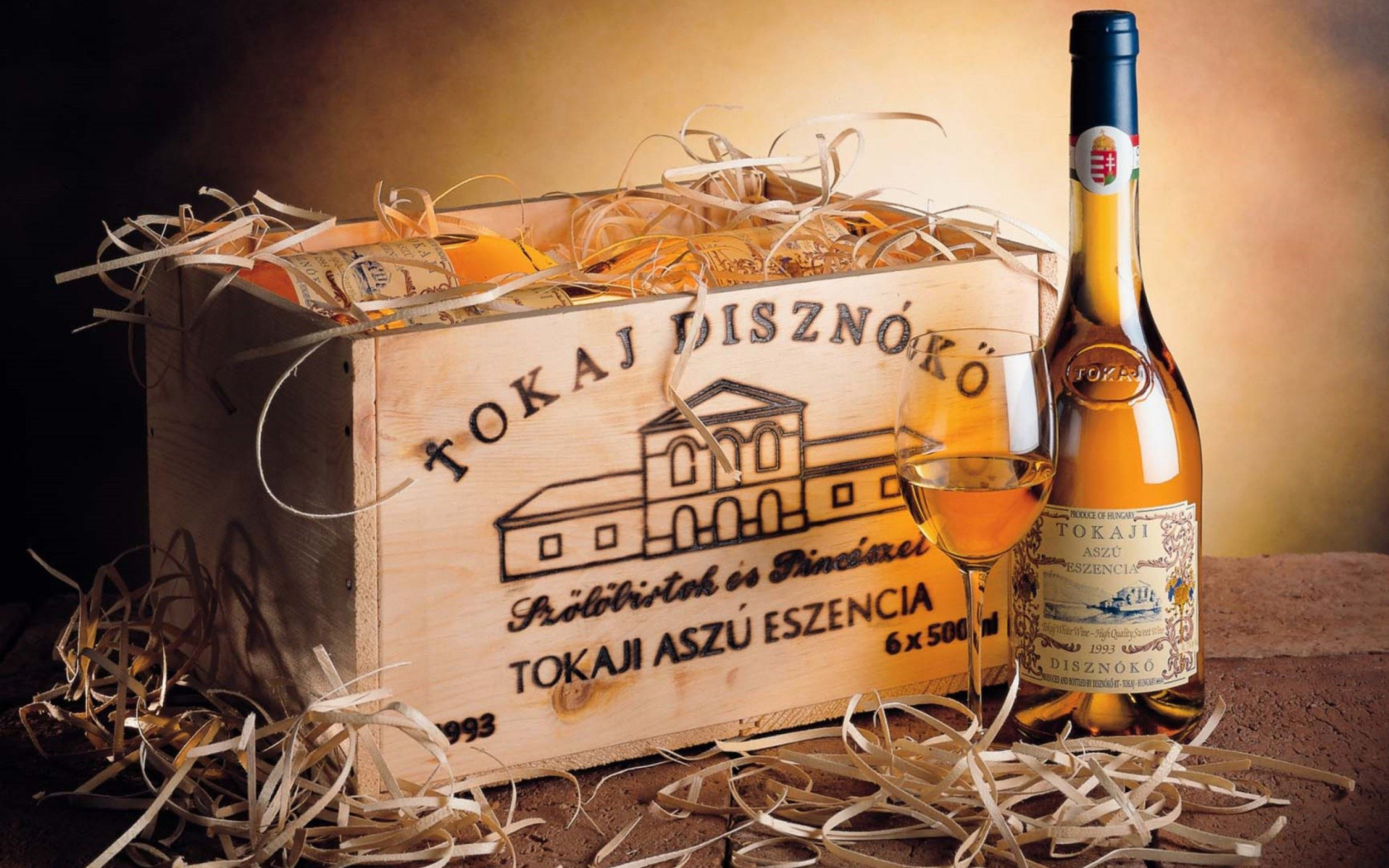 Das Tokaji Aszu Wine Wallpaper 1680x1050