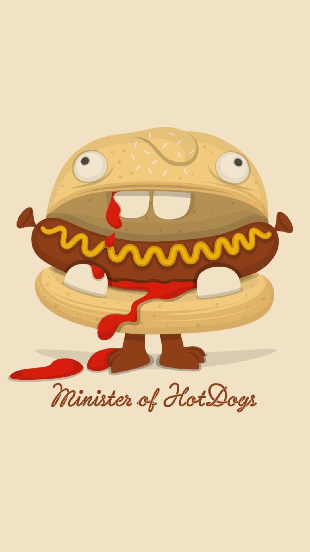 Обои Minister Of Hot Dogs 1080x1920