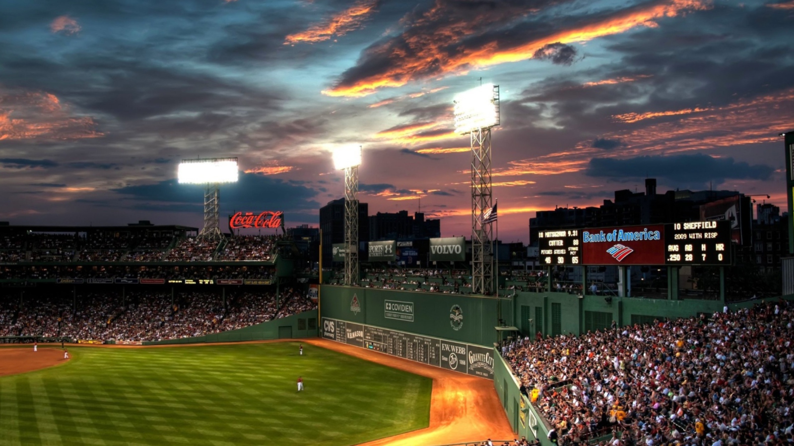 Screenshot №1 pro téma Fenway Park Boston Massachusetts 1600x900