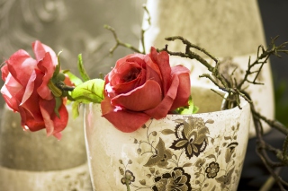 Artificial Rose Wallpaper for Android, iPhone and iPad