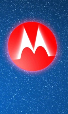 Fondo de pantalla Motorola Logo 240x400