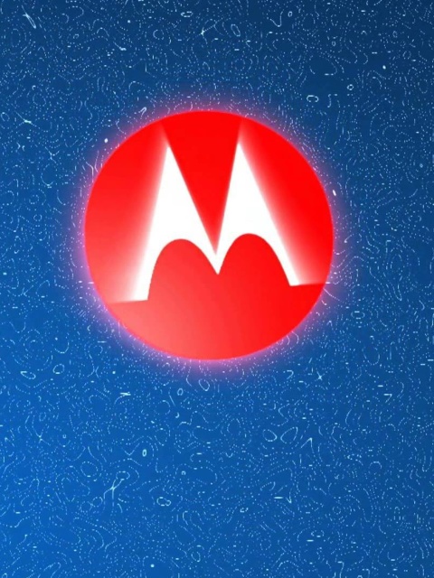 Fondo de pantalla Motorola Logo 480x640
