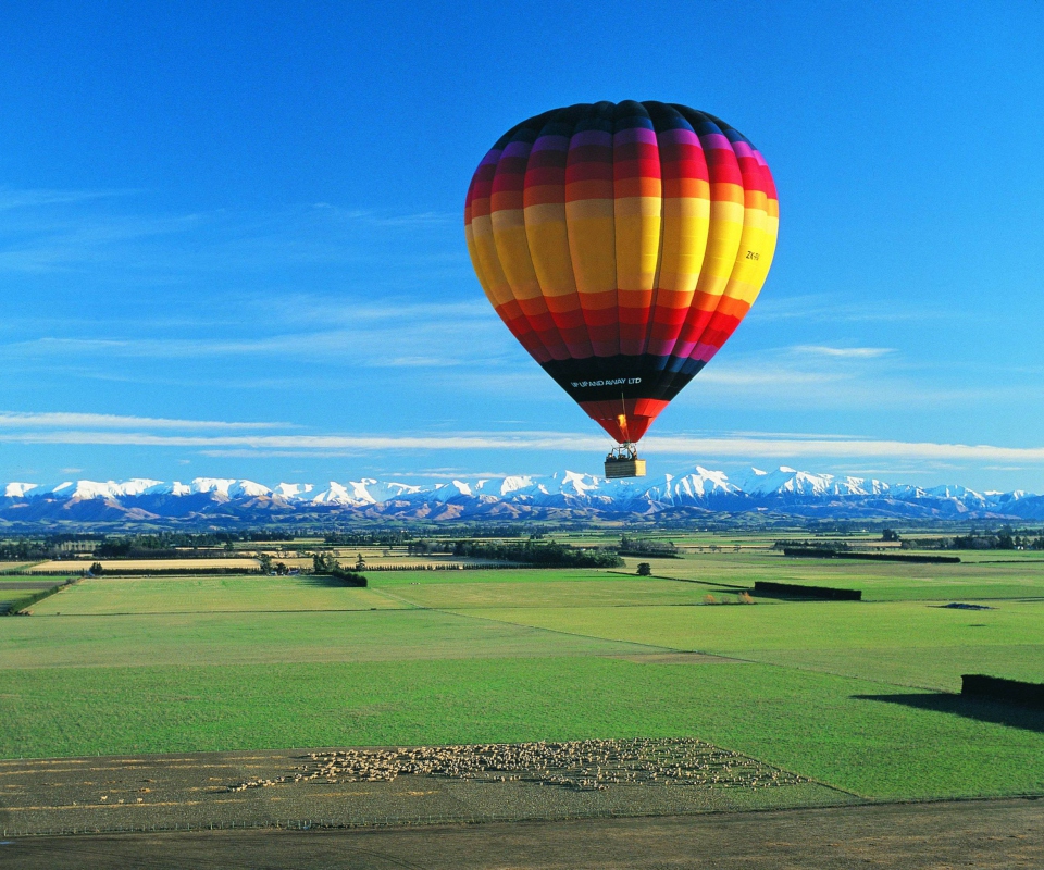 Fondo de pantalla Up Up Away Balloon 960x800