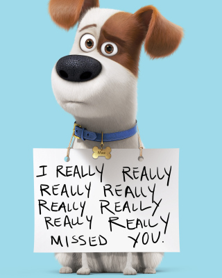 Обои Max from The Secret Life of Pets для 640x1136