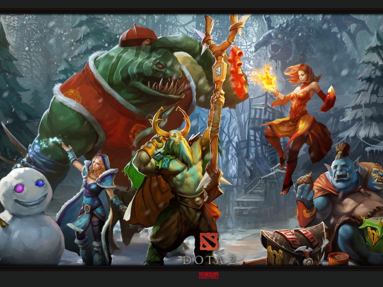 Screenshot №1 pro téma Dota 2 Heroes 1280x960