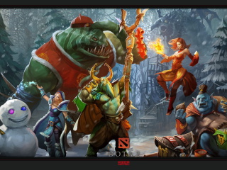 Sfondi Dota 2 Heroes 320x240