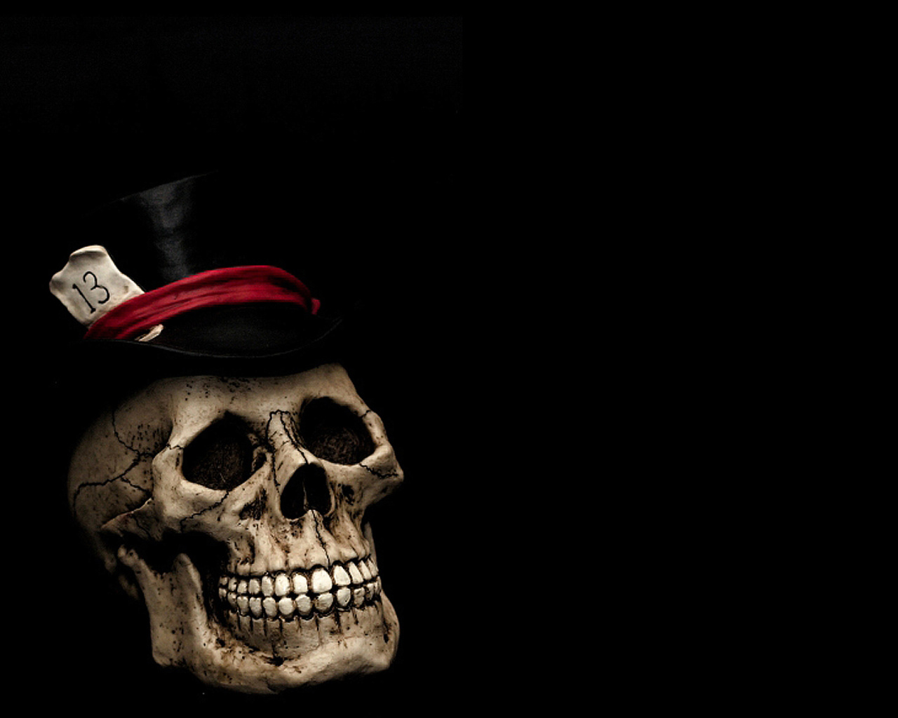 Das Lucky Skull Wallpaper 1280x1024