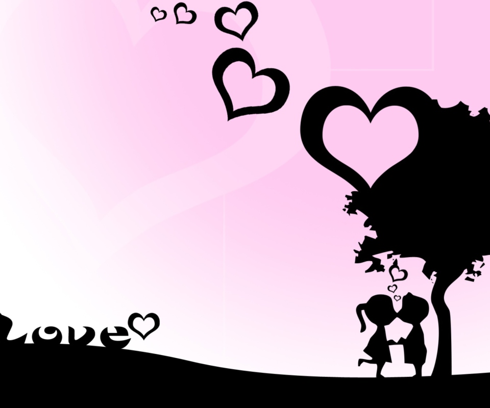 Das Sweet  Cute Love Wallpaper 960x800