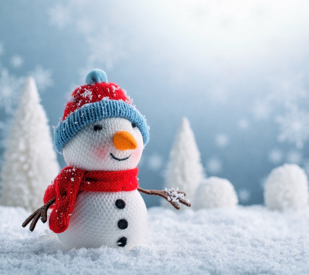 Snowman wallpaper 1080x960