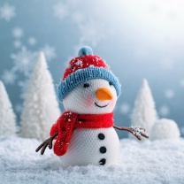 Snowman wallpaper 208x208