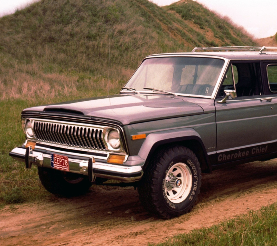 Fondo de pantalla 1976 Jeep Cherokee 1080x960