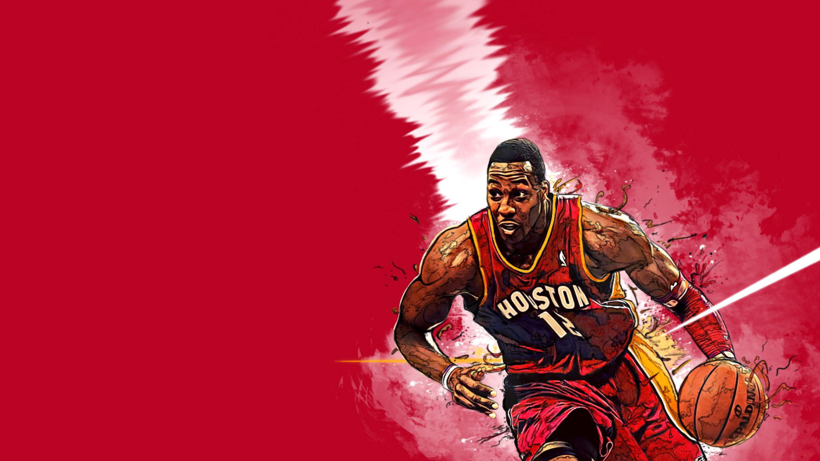 Sfondi Dwight Howard, Houston Rockets 1600x900