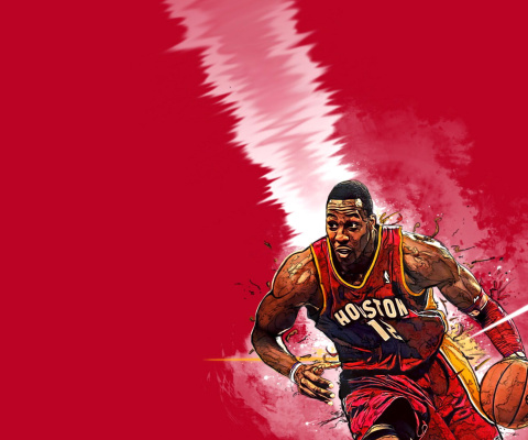 Das Dwight Howard, Houston Rockets Wallpaper 480x400