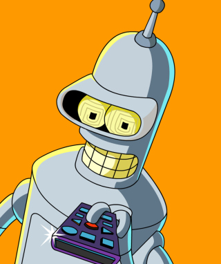 Futurama Bender - Obrázkek zdarma pro Nokia Asha 309