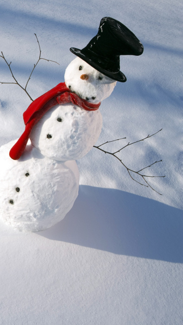 Screenshot №1 pro téma Happy Snowman 360x640