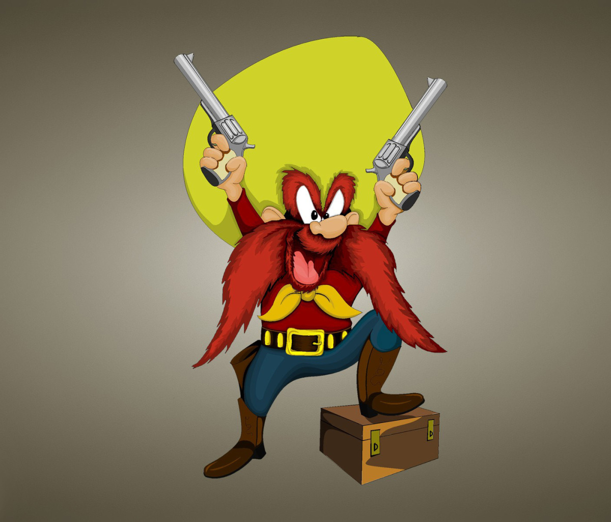 Fondo de pantalla Looney Tunes   Yosemite Sam 1200x1024