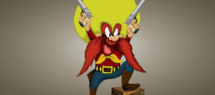 Обои Looney Tunes   Yosemite Sam 720x320