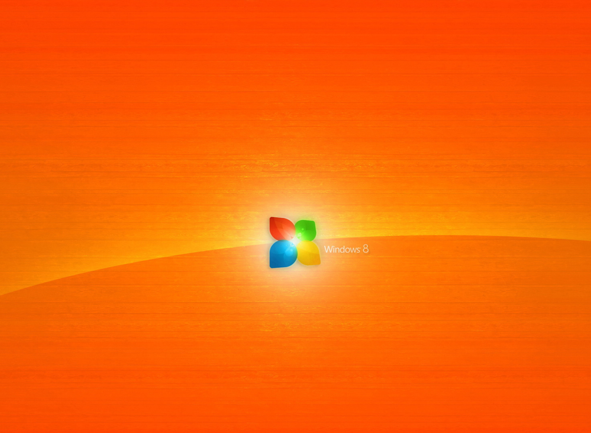 Windows 8 Orange wallpaper 1920x1408