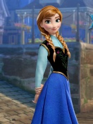 Fondo de pantalla Frozen Disney Cartoon 2013 132x176