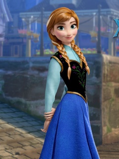 Screenshot №1 pro téma Frozen Disney Cartoon 2013 240x320