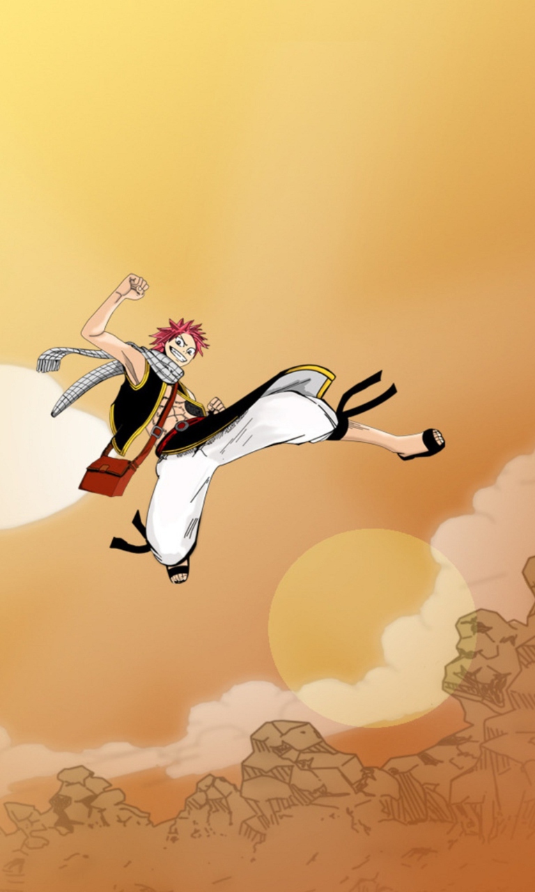 Screenshot №1 pro téma Natsu Dragneel 768x1280