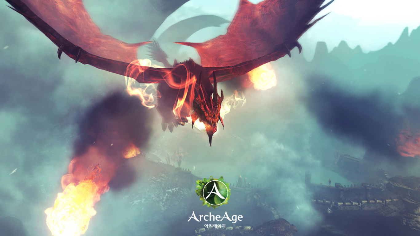 Das ArcheAge Online MMORPG Wallpaper 1366x768