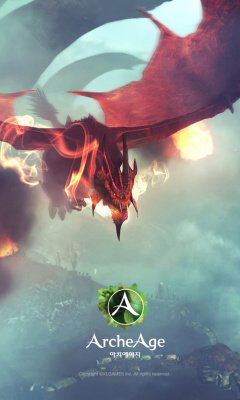 Fondo de pantalla ArcheAge Online MMORPG 240x400