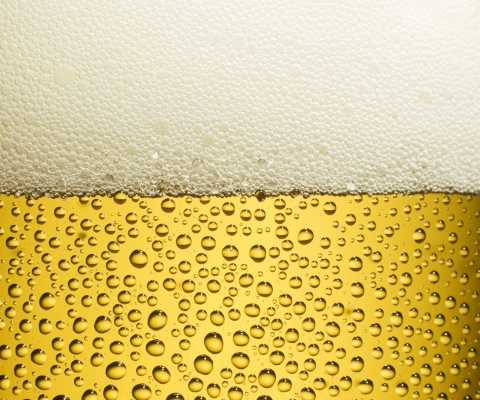 Обои Beer Foam 480x400