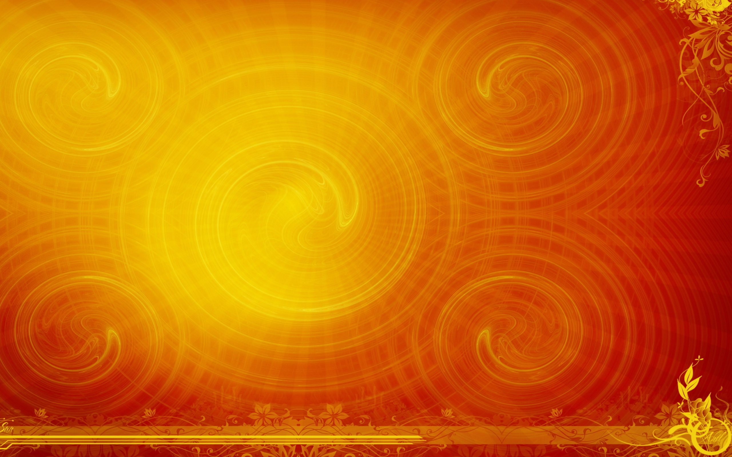 Orange Pattern Emboss wallpaper 2560x1600