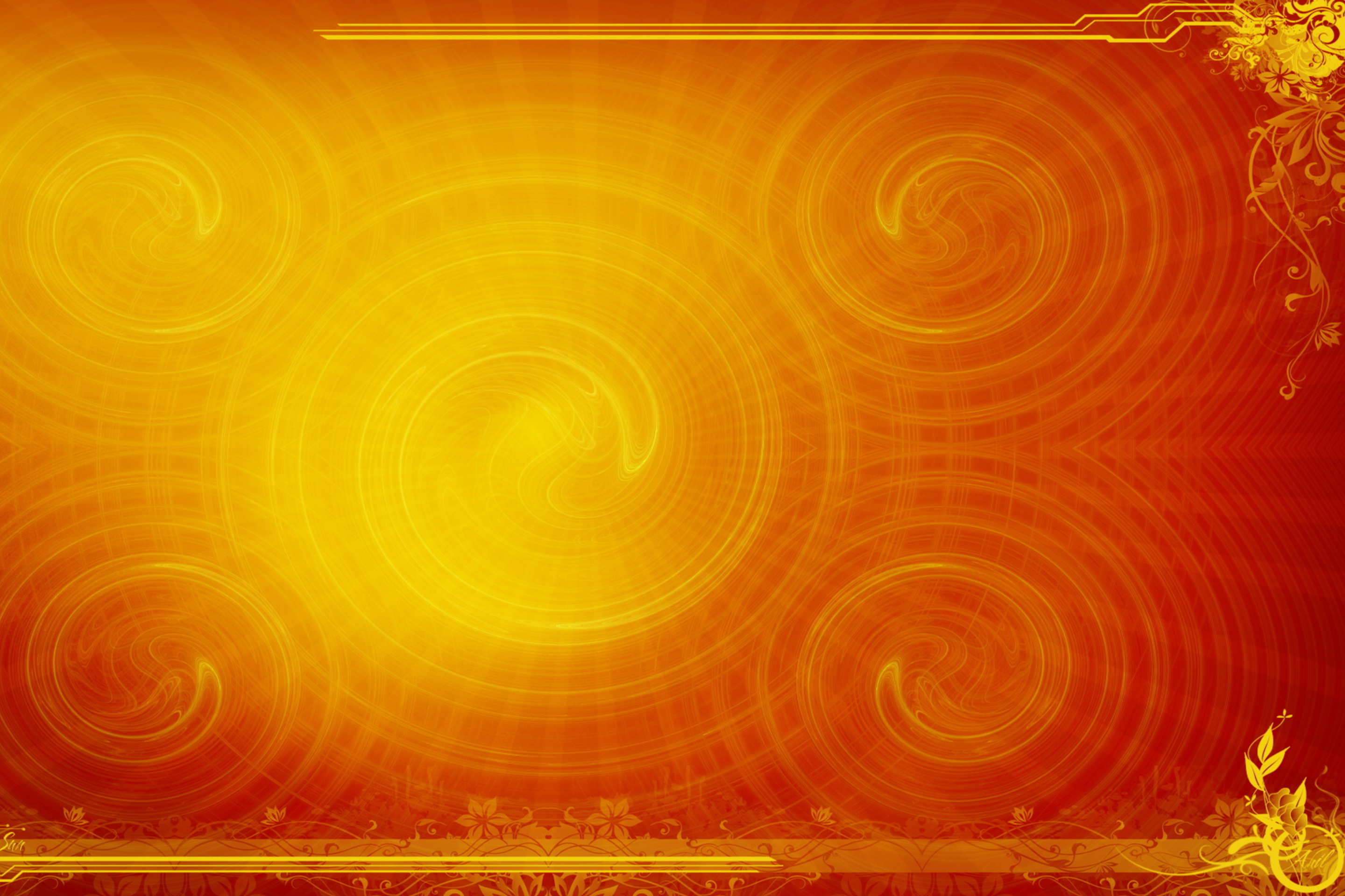 Orange Pattern Emboss screenshot #1 2880x1920