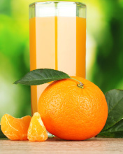 Screenshot №1 pro téma Orange and Mandarin Juice 176x220