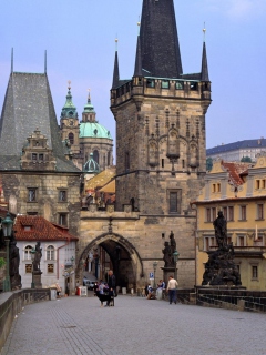 Charles Bridge Prague - Czech Republic screenshot #1 240x320