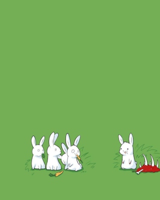 Carnivorous Rabbit - Obrázkek zdarma pro iPhone 4S