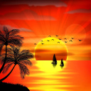 Screenshot №1 pro téma Beautiful Sunset 128x128