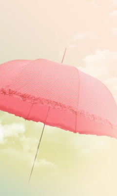 Screenshot №1 pro téma Pink Umbrella 240x400