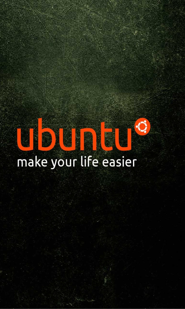 Fondo de pantalla Ubuntu 768x1280