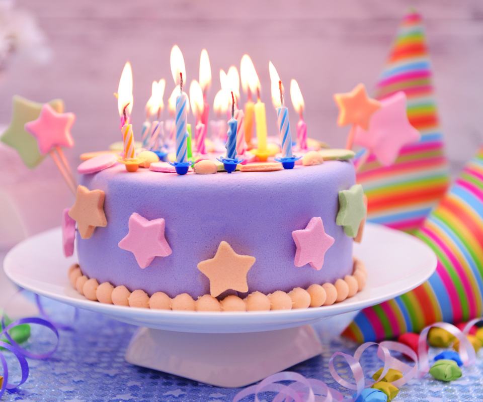 Fondo de pantalla Happy Birthday Cake 960x800