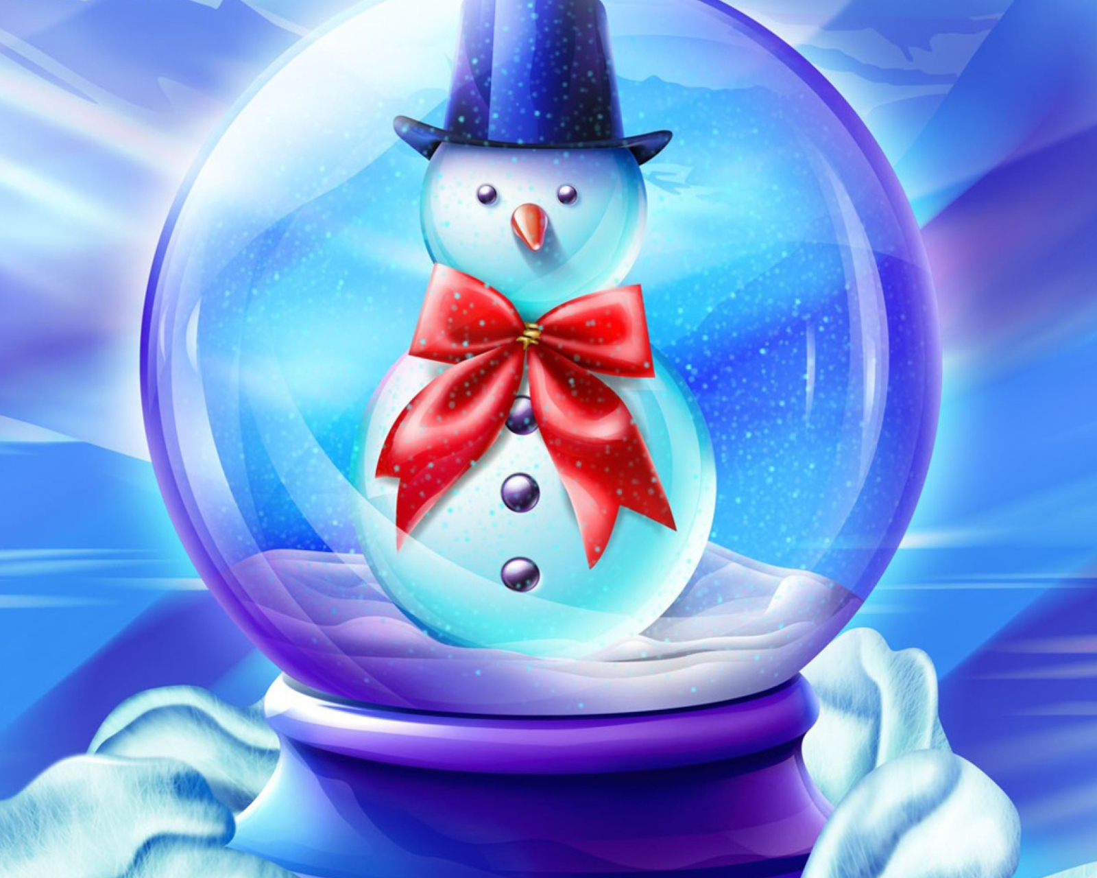 Screenshot №1 pro téma Snow Globe 1600x1280