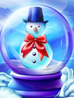 Sfondi Snow Globe 240x320