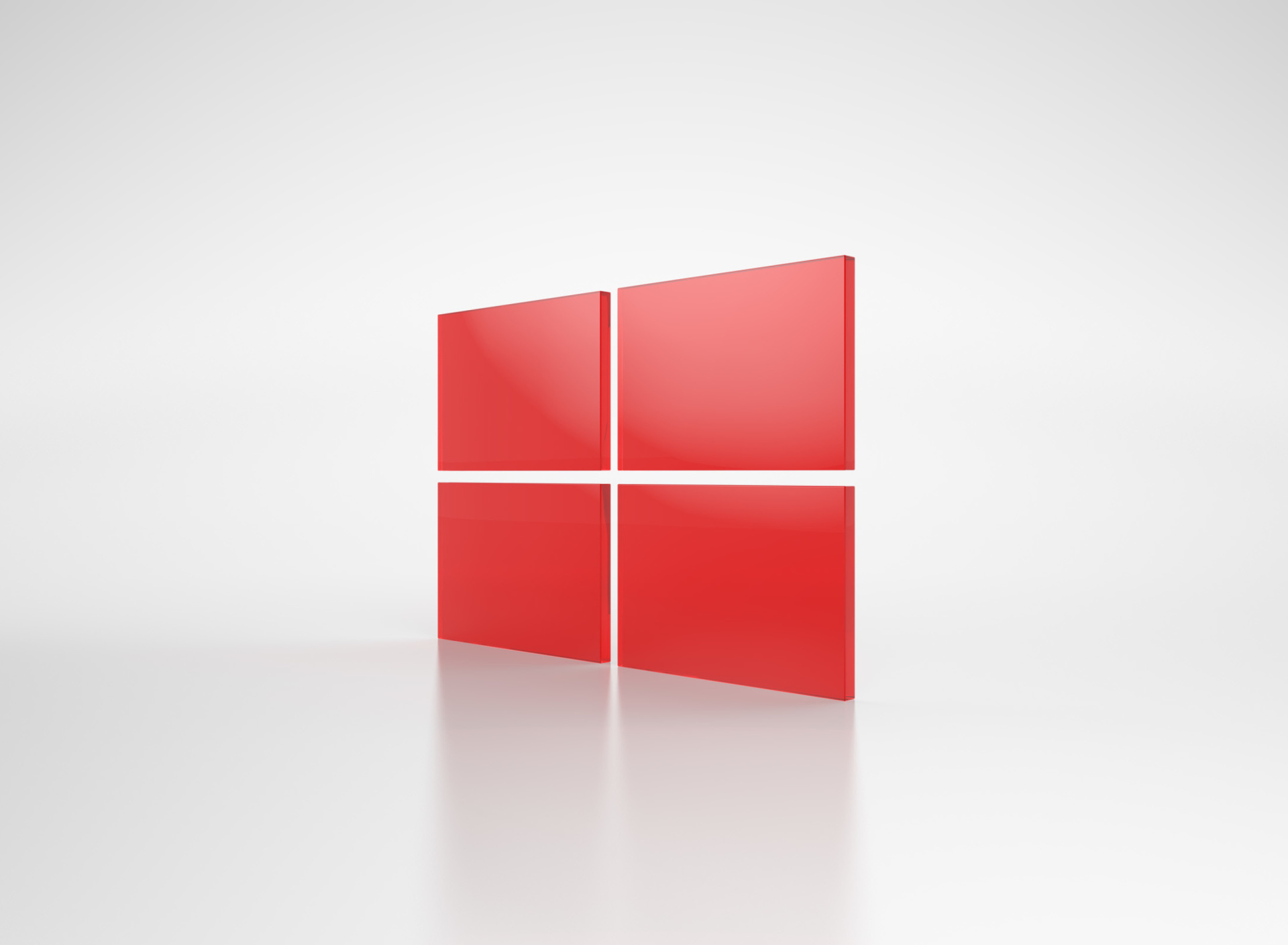 Fondo de pantalla Windows Red Emblem 1920x1408
