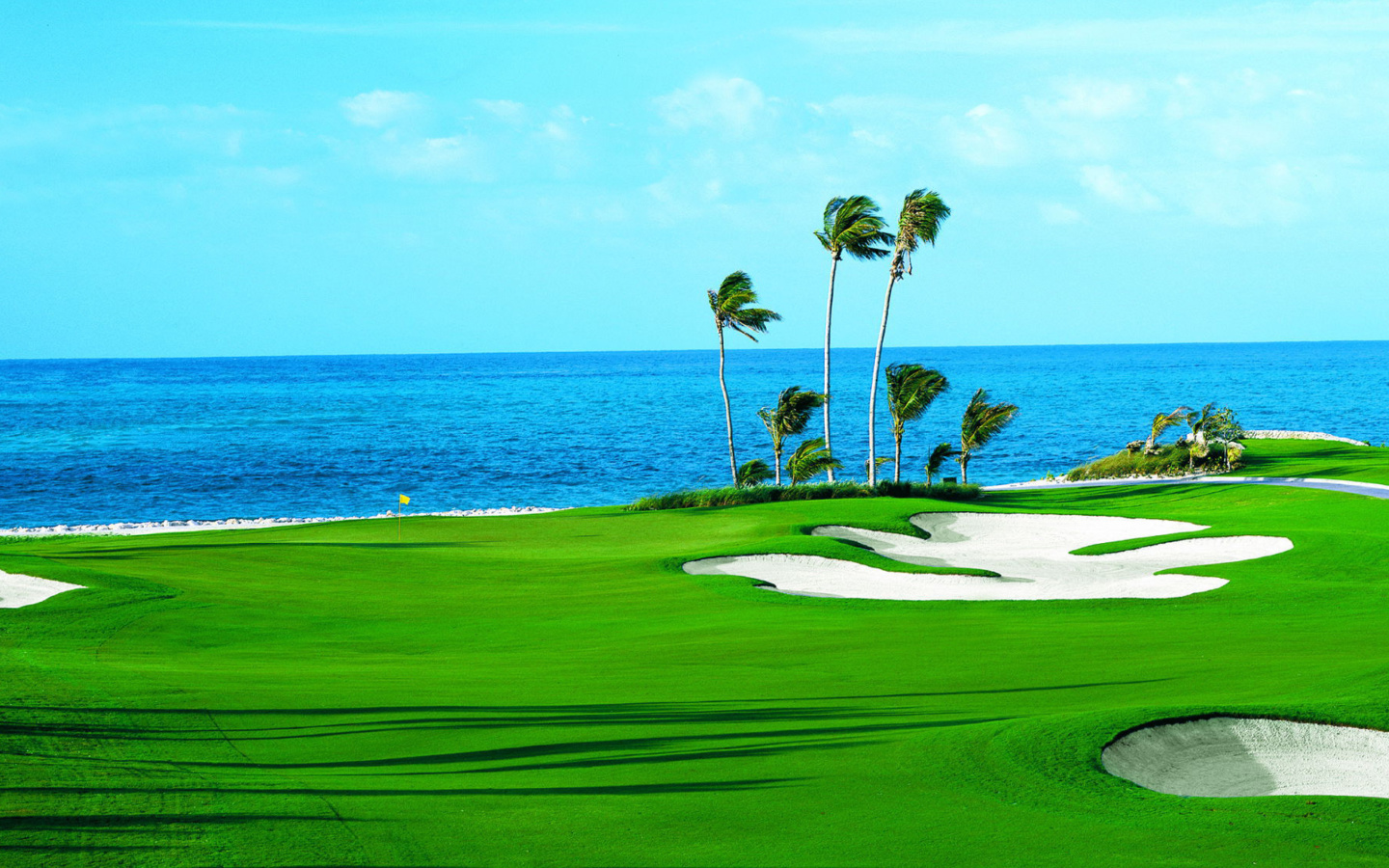 Обои Golf Course on Ponte Vedra Beach 1440x900
