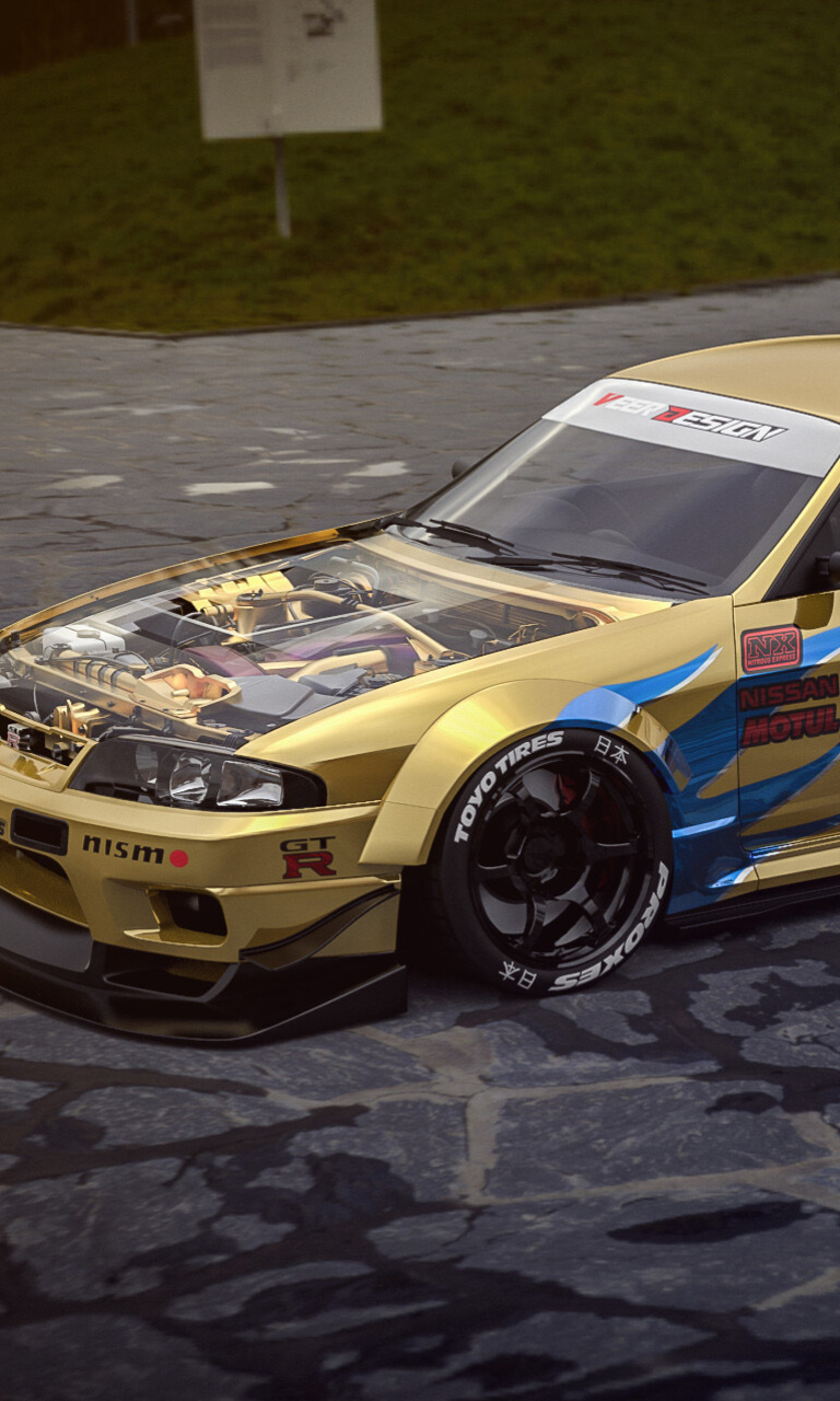 Nissan Skyline R33 GT R Nismo Edition screenshot #1 768x1280