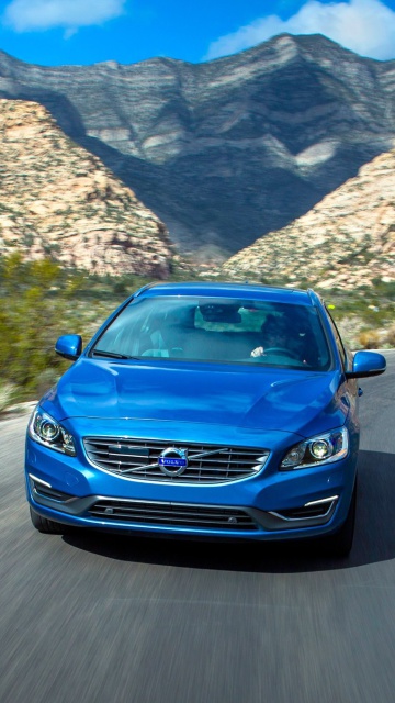 Fondo de pantalla 2015 Volvo V60 T5 Drive E 360x640