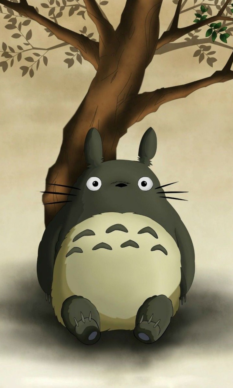 My Neighbor Totoro Anime Film wallpaper 768x1280