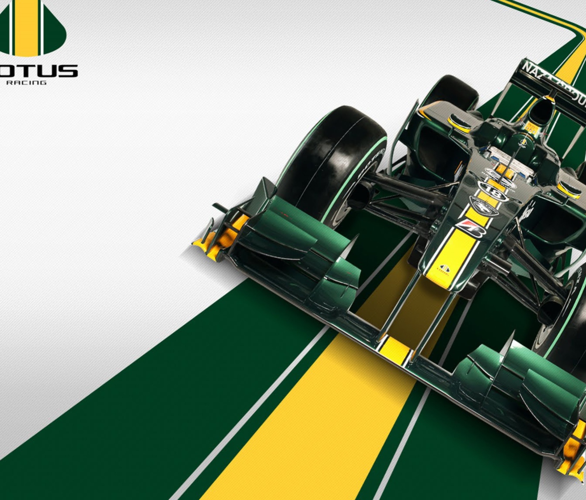 Das Lotus F1 Wallpaper 1200x1024