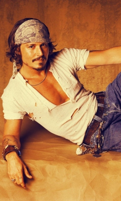 Screenshot №1 pro téma Johnny Depp 240x400