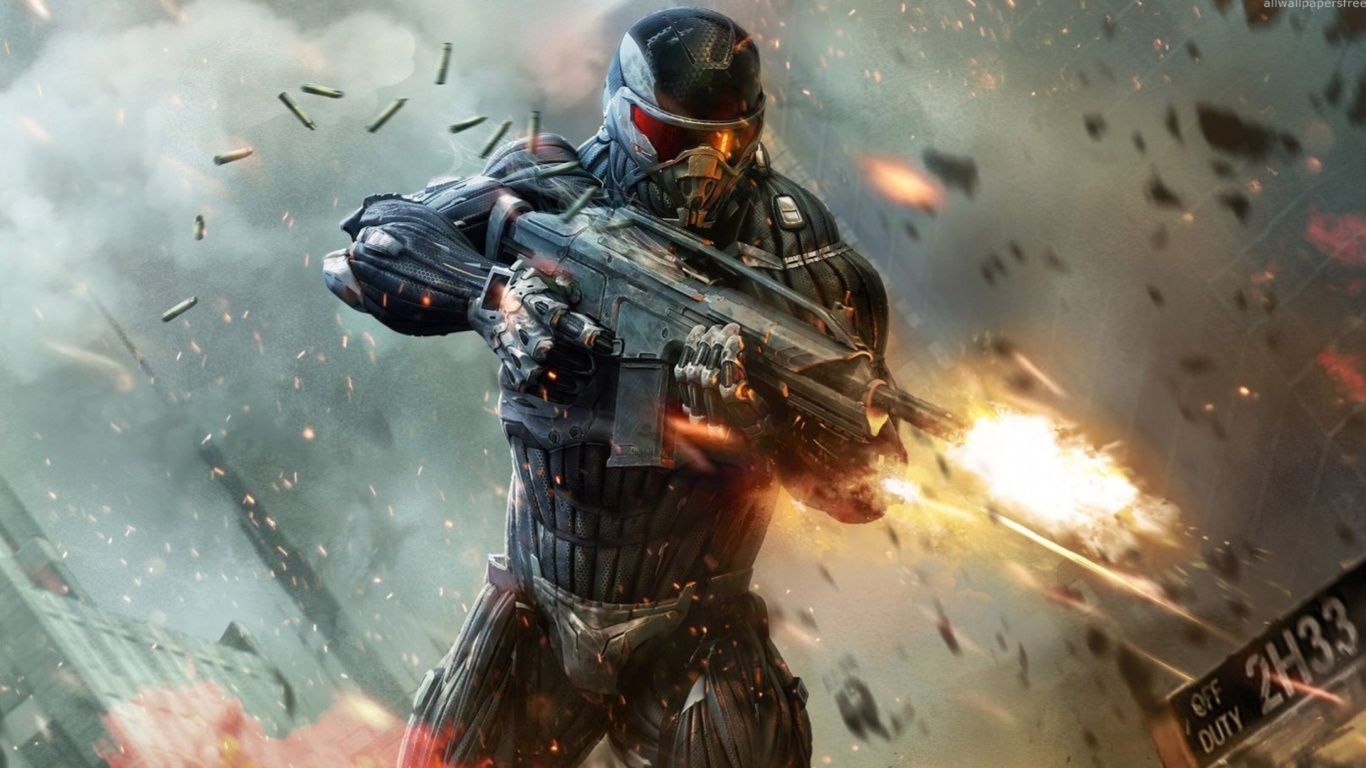 Das Crysis II Wallpaper 1366x768