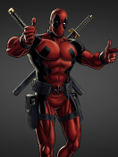 Das Deadpool Marvel Comics Fan Art Wallpaper 132x176