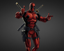 Deadpool Marvel Comics Fan Art screenshot #1 220x176